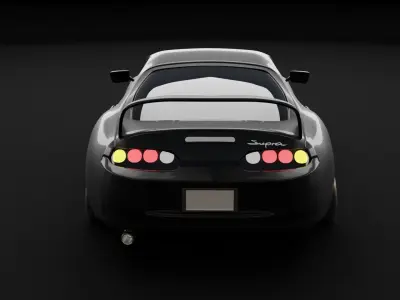 Toyota Supra mk4 Free 3D model