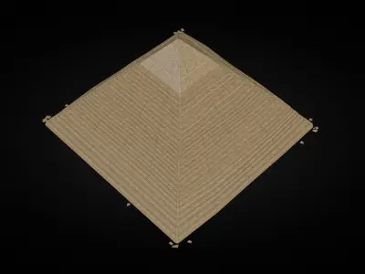 Ancient Landmarks Pack Low-poly 3D model