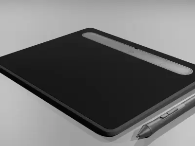 Pen Tablet 3D model