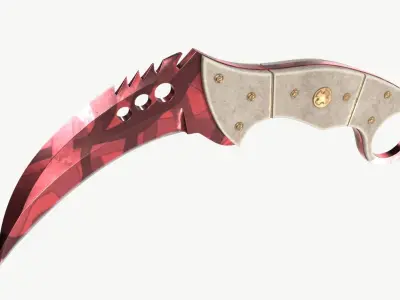 Talon Knifes Set 3D model