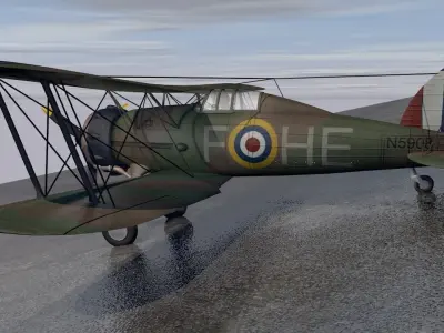 Gloster Gladiator Mk-1 3D model