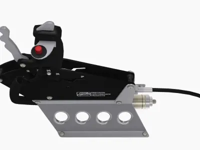 Precision Power Air shifter Low-poly 3D model