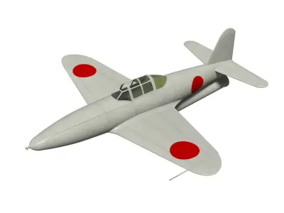 kawanishi baika type3 3D model