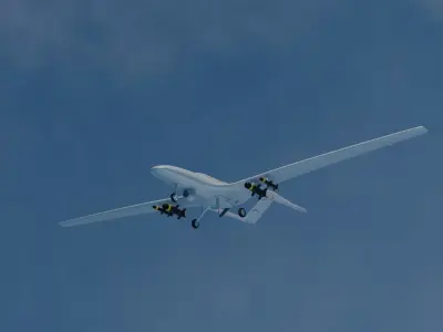 Bayraktar TB2 3D print model 3D print model