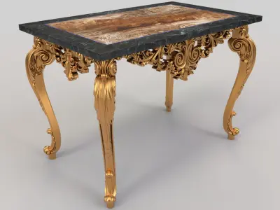 Table X6 CNC 3D model