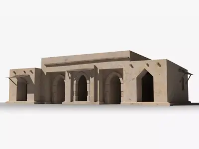 Arab x38 Low-poly 3D model