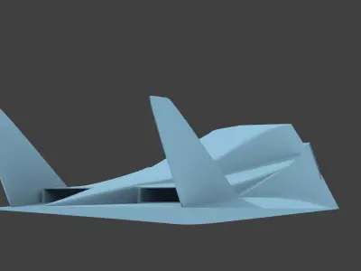 Northrop XST 3D print model
