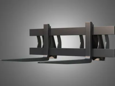 Pallet Fork - Front Loader 3D model