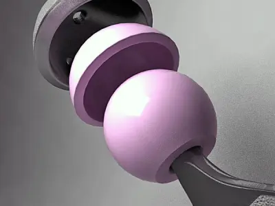 Femoral Prosthesis 3D model