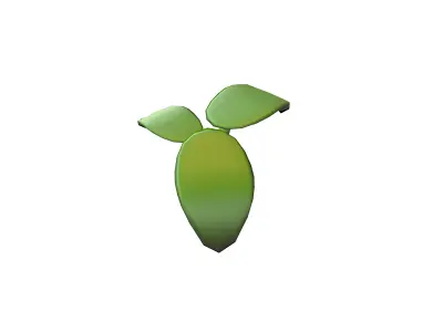 Plant v1 002 Low-poly 3D model