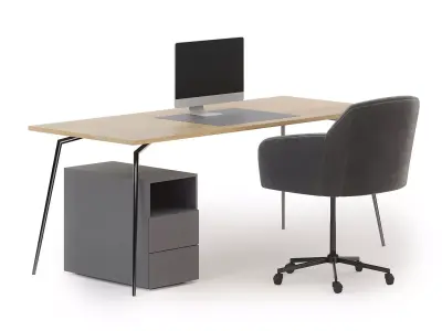 Modern Office Furniture Pack vol 2 3D model