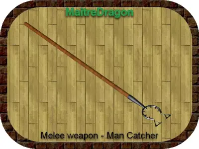 Melee Weapon - Man catcher Free 3D model
