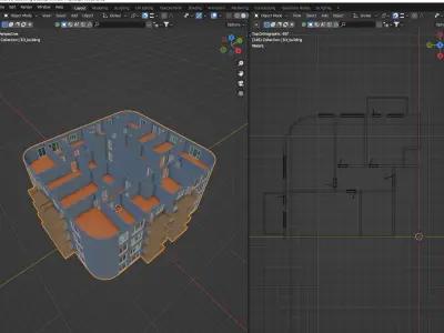 Blender 3d ProjectUp GN Free 3D model