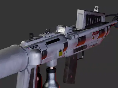  Alien flamethrower  3D model