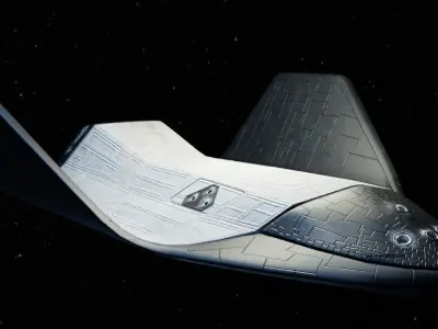 Spcaceship Concept 3D model