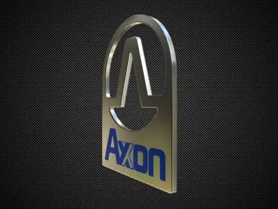 axon logo 3D model