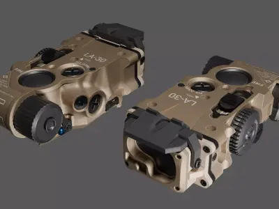 BE Meyers SALUHP LA30 Low-poly 3D model