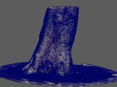Tree Trunk 2 for 3d Model - 3d Scan 3D model