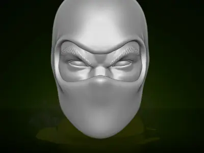 Laser Viper GI Joe Fan Art 3D printable File For Action Figures 3D print model