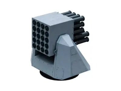ODLS-20 decoy launchers 3D model