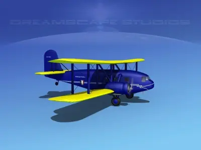 Curtiss Condor American 3D model