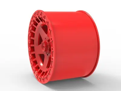 WARP BEADLOCK wheel rim model 3D print model