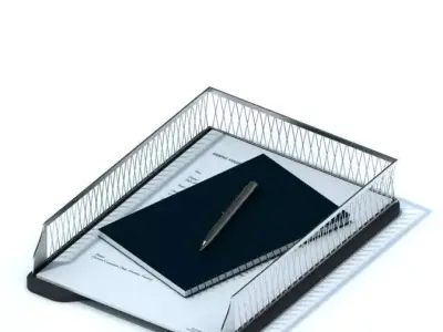 Office Document Holder 3D model