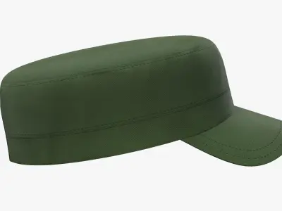 Patrol Cap PBR Low-poly 3D model