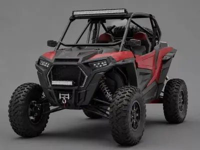 Off Road UTV Side by Side Utility Vehicle 3D model