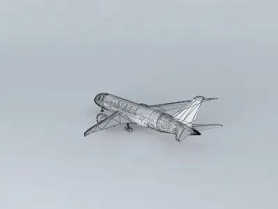 FlyHigh Barbados Flyhigh Barbados Boeing 7878 Free 3D model