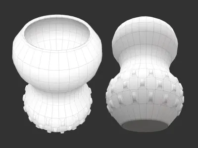 Decorative Vases Free 3D model