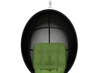 SALINCAK hanging chair with cushion Free 3D model