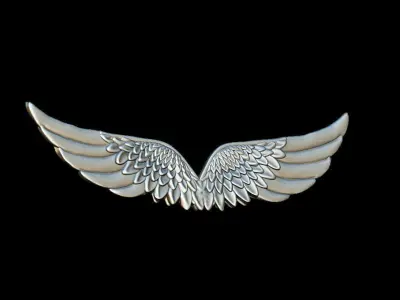 wings pendant 3D print model