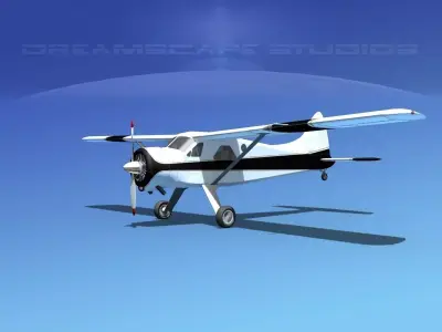Dehaviland DH-2 Beaver SL01 3D model