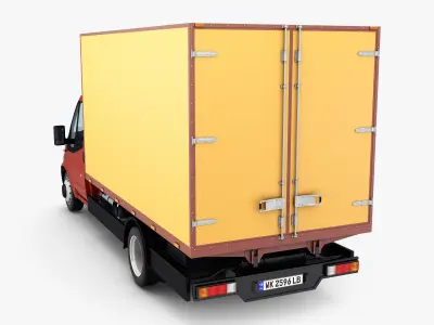 Mini Truck Box v 1 3D model