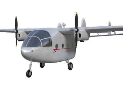 Miles Aerovan 3D model