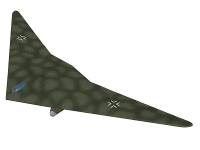 horten ho xviii b1 3D model