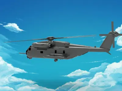 Sikorsky CH-53E Super Stallion 3D model