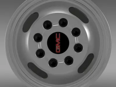 GMC Sierra 3500HD 2008 rim 3D model