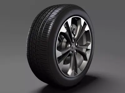 Buick Cascada wheel 2017 3D model