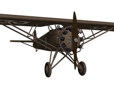 Wibault 72 C1  3D model