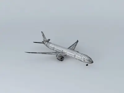 Southwest Airlines Boeing 777 300ER Free 3D model