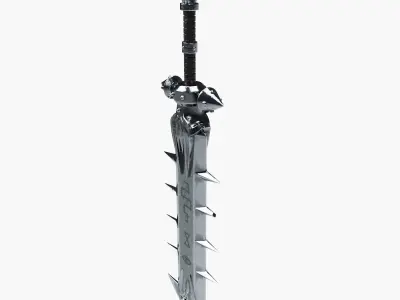Rune War Sword 3D model