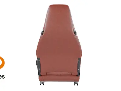  Racing Seat 3D model