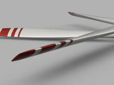 mechanical Fan 3 UAV drone propeller 3D model