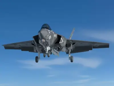 Powerful F35CF 3D model