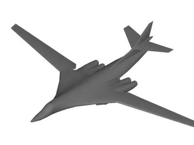 Tupolev Tu-160 3D model