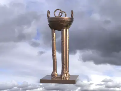 Delphi Torch  3D model