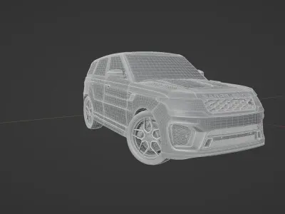 Range Rover Sport 2018 Free 3D model