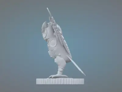 Sci-Fi Mechanical Owl PM-23 3D print model